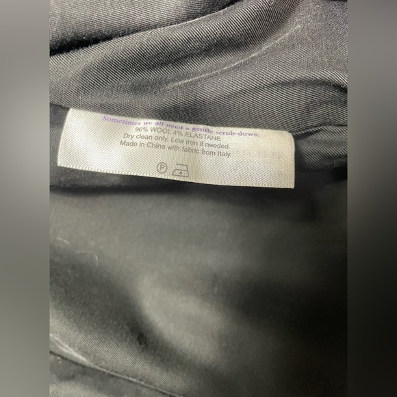 MM LaFleur Ross‎ Blazer in Light Gray Tropical Wool PLUS SIZE +1 - Picture 14 of 14